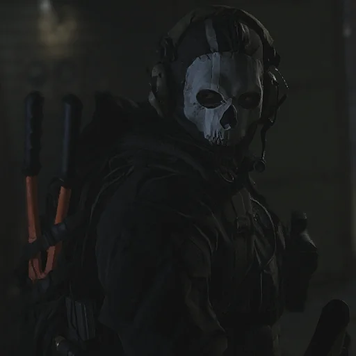 💀 Стикер «GHOST / Call Of Duty» для Telegram