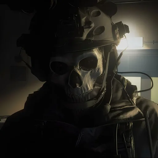 💀 Стикер «GHOST / Call Of Duty» для Telegram