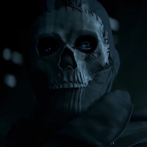 Стикерпак GHOST / Call Of Duty для Telegram — скачать
