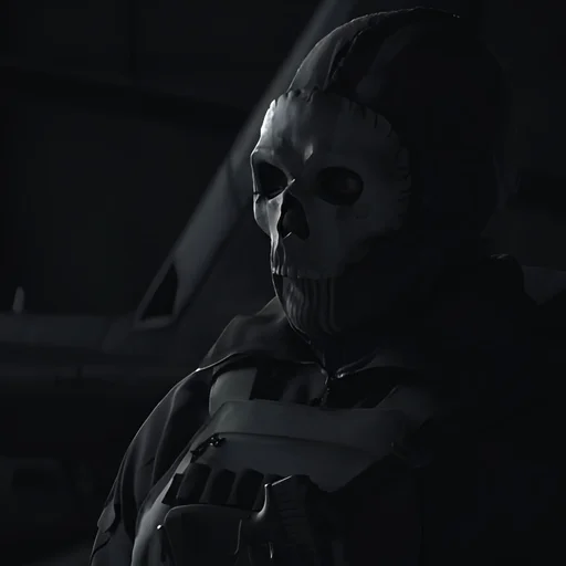 💀 Стикер «GHOST / Call Of Duty» для Telegram