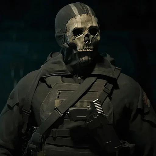 💀 Стикер «GHOST / Call Of Duty» для Telegram
