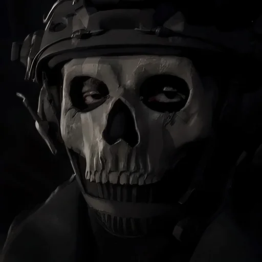 💀 Стикер «GHOST / Call Of Duty» для Telegram