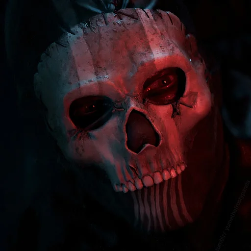 💀 Стикер «GHOST / Call Of Duty» для Telegram