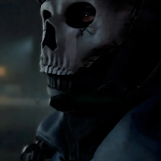 💀 Стикер «GHOST / Call Of Duty» для Telegram