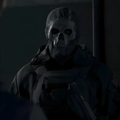 💀 Стикер «GHOST / Call Of Duty» для Telegram