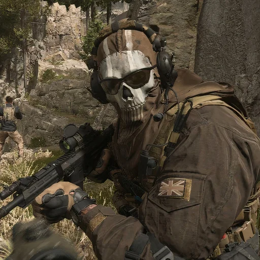 💀 Стикер «GHOST / Call Of Duty» для Telegram
