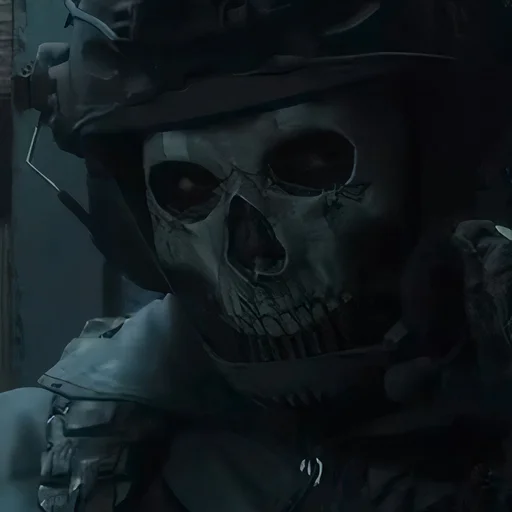 💀 Стикер «GHOST / Call Of Duty» для Telegram
