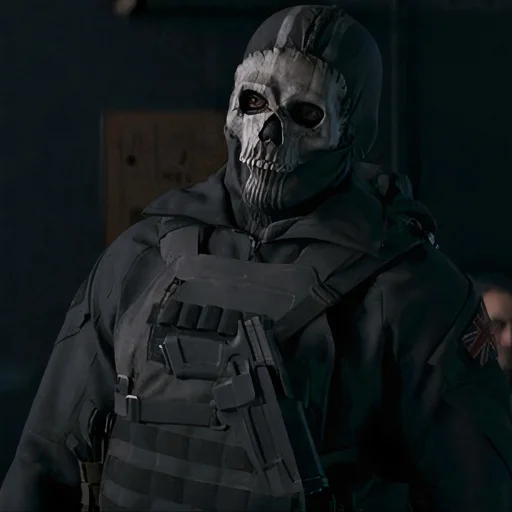 💀 Стикер «GHOST / Call Of Duty» для Telegram