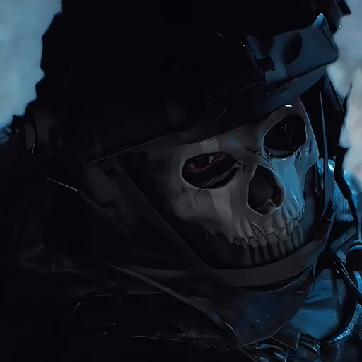 💀 Стикер «GHOST / Call Of Duty» для Telegram