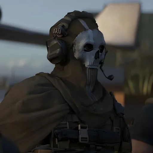 💀 Стикер «GHOST / Call Of Duty» для Telegram