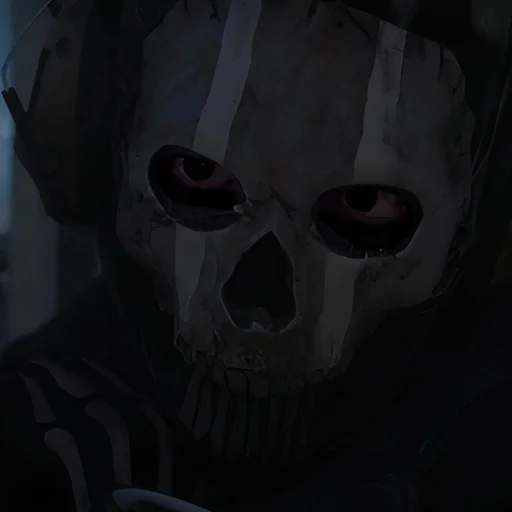 💀 Стикер «GHOST / Call Of Duty» для Telegram