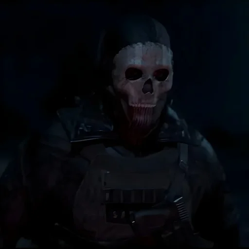 💀 Стикер «GHOST / Call Of Duty» для Telegram