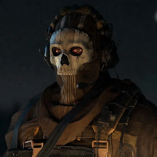 💀 Стикер «GHOST / Call Of Duty» для Telegram