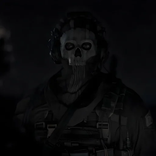 💀 Стикер «GHOST / Call Of Duty» для Telegram