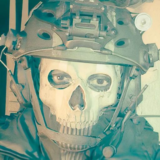 💀 Стикер «GHOST / Call Of Duty» для Telegram