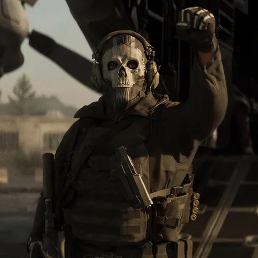 💀 Стикер «GHOST / Call Of Duty» для Telegram