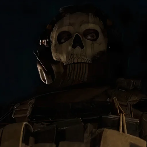 💀 Стикер «GHOST / Call Of Duty» для Telegram
