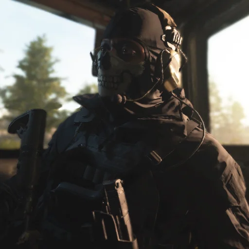 💀 Стикер «GHOST / Call Of Duty» для Telegram