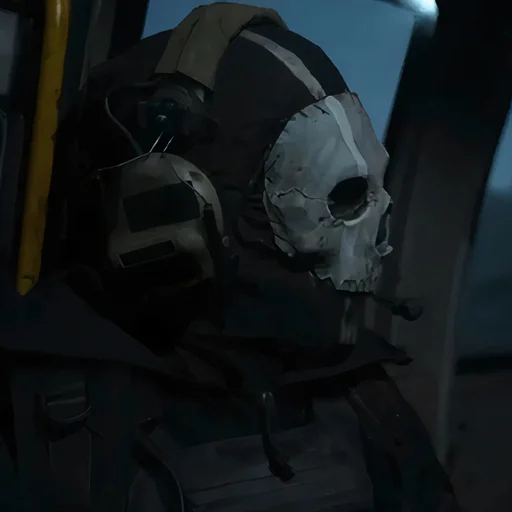 💀 Стикер «GHOST / Call Of Duty» для Telegram