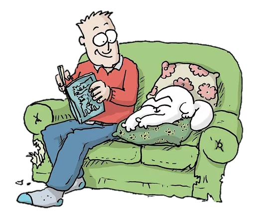 💤 Стикер «simon&;s cat» для Telegram