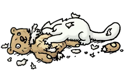 💤 Стикер «simon&;s cat» для Telegram