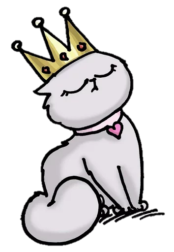 👰 Стикер «simon&;s cat» для Telegram