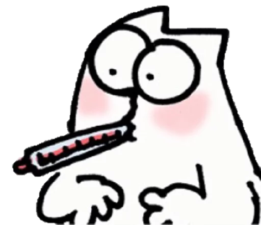 😖 Стикер «simon&;s cat» для Telegram