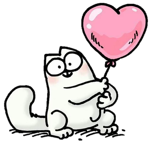 💞 Стикер «simon&;s cat» для Telegram