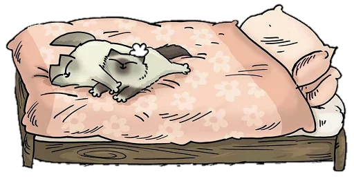 💤 Стикер «simon&;s cat» для Telegram