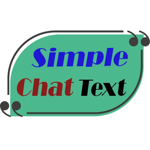 Стикерпак Chat Text для Telegram — скачать