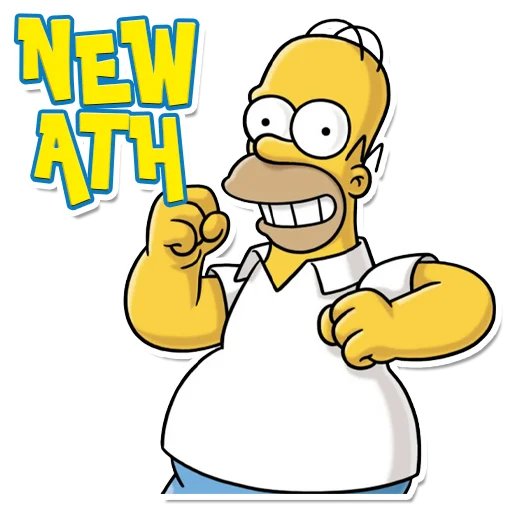 😍 Стикер «SIMPSONS INU» для Telegram
