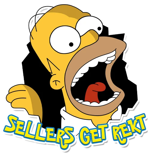 😬 Стикер «SIMPSONS INU» для Telegram