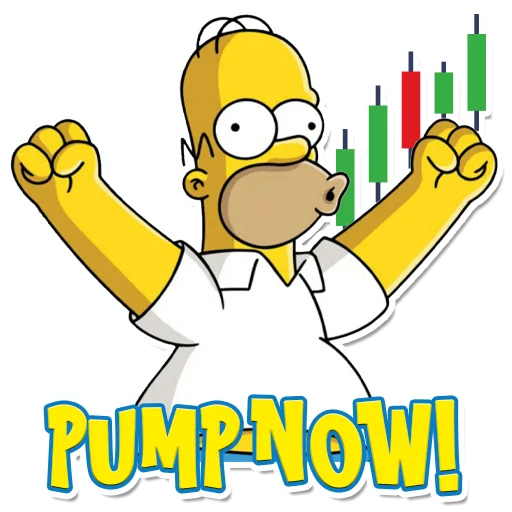 🔥 Стикер «SIMPSONS INU» для Telegram