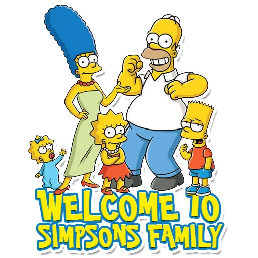 🤗 Стикер «SIMPSONS INU» для Telegram