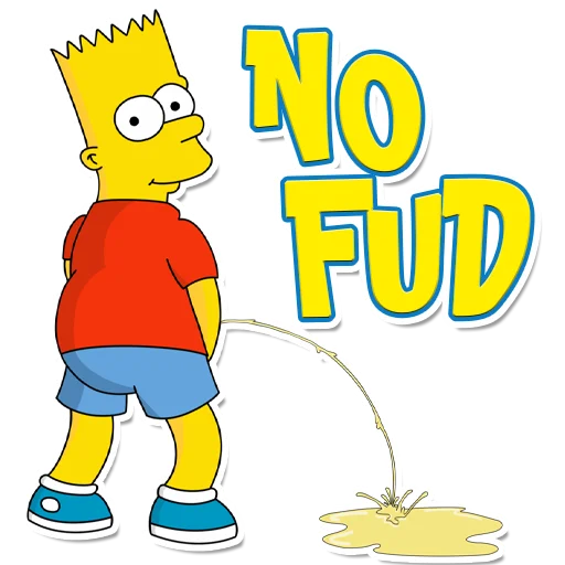 🤨 Стикер «SIMPSONS INU» для Telegram