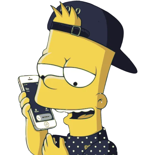 🟡 Эмодзи «Симпсоны» для Telegram