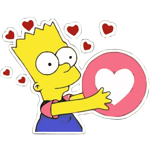 💛 Эмодзи «Симпсоны» для Telegram