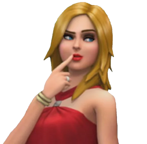 🤔 Стикер «SIMS4» для Telegram