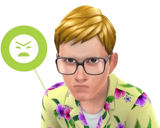 😤 Стикер «SIMS4» для Telegram