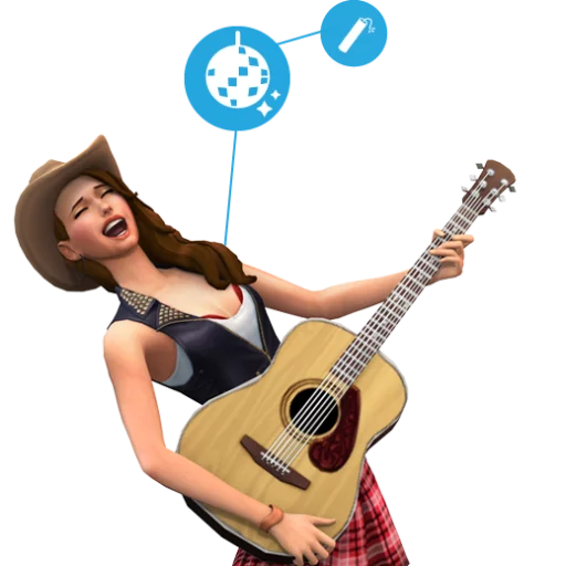 🎸 Стикер «SIMS4» для Telegram