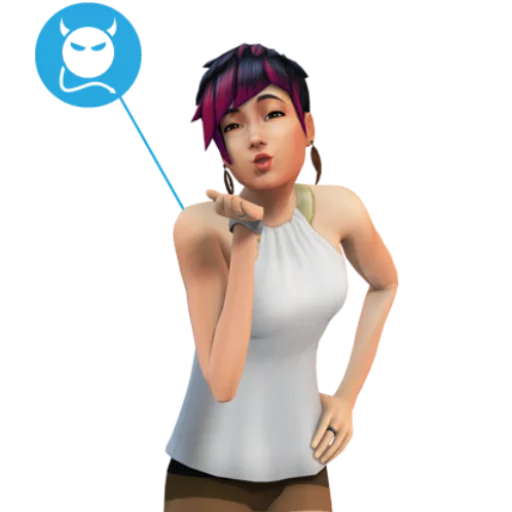 😘 Стикер «SIMS4» для Telegram
