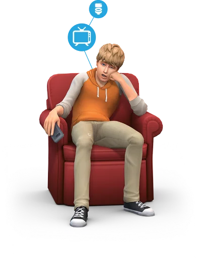😪 Стикер «SIMS4» для Telegram