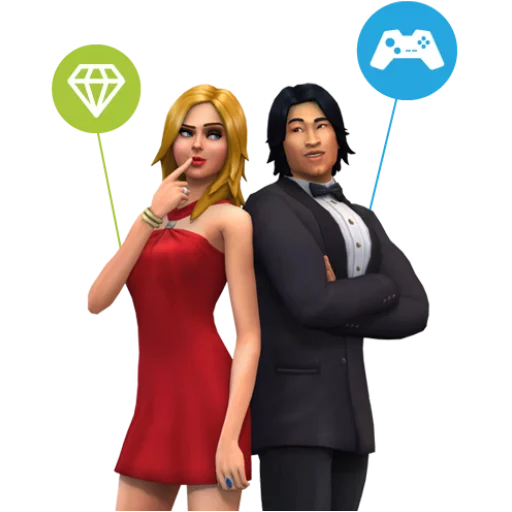 💑 Стикер «SIMS4» для Telegram