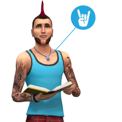 🤘 Стикер «SIMS4» для Telegram