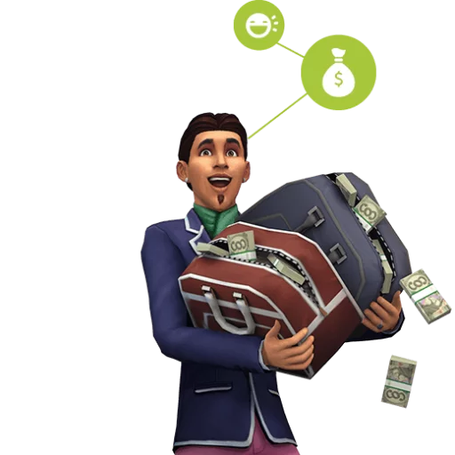 💰 Стикер «SIMS4» для Telegram