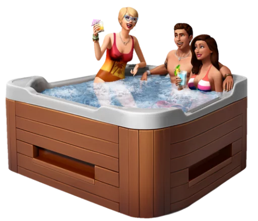 🍹 Стикер «SIMS4» для Telegram
