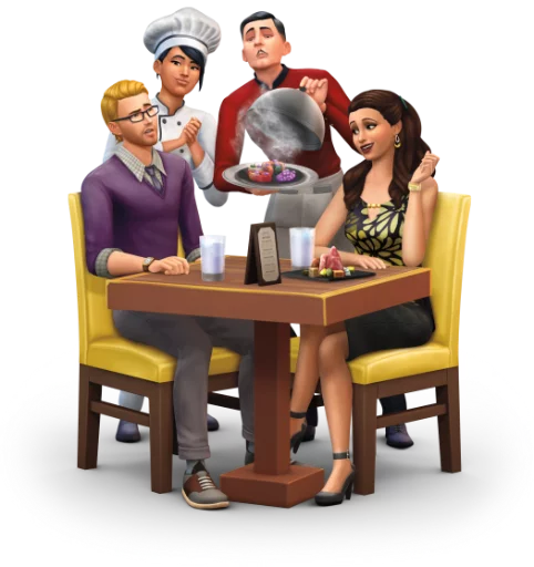 🍽 Стикер «SIMS4» для Telegram