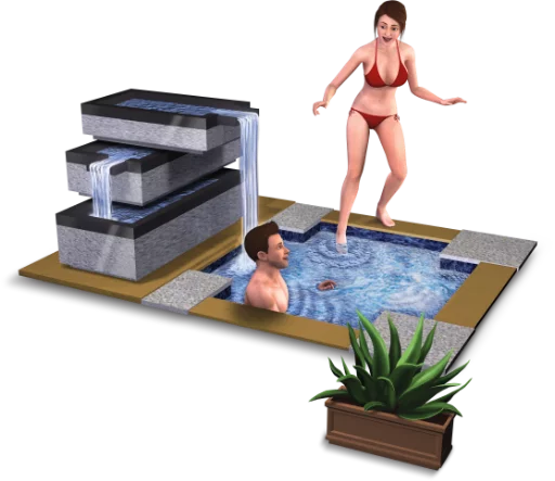 🏊 Стикер «SIMS4» для Telegram