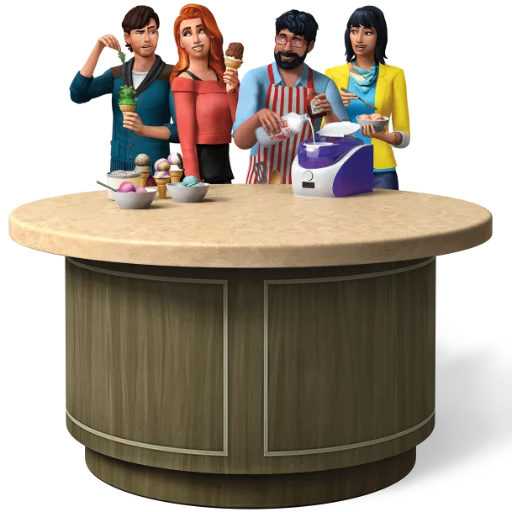 🍦 Стикер «SIMS4» для Telegram