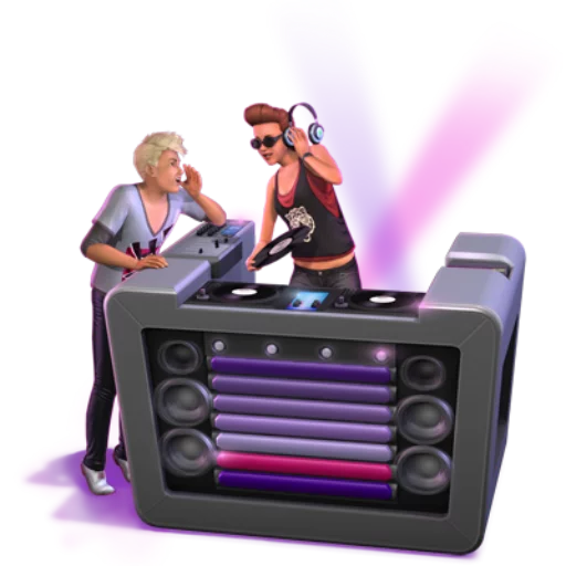 🎧 Стикер «SIMS4» для Telegram